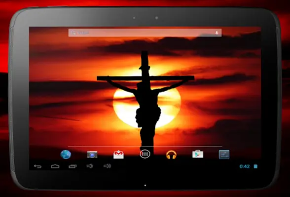 Jesus on the cross android App screenshot 1